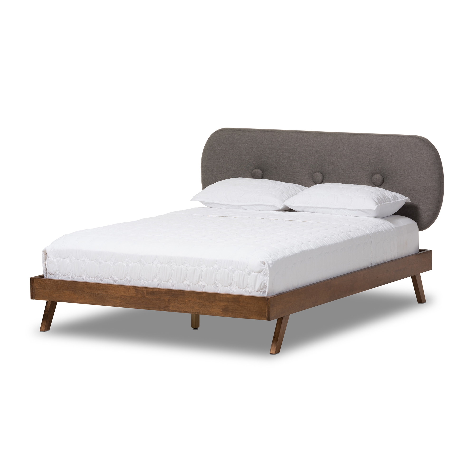 Baxton mid outlet century bed